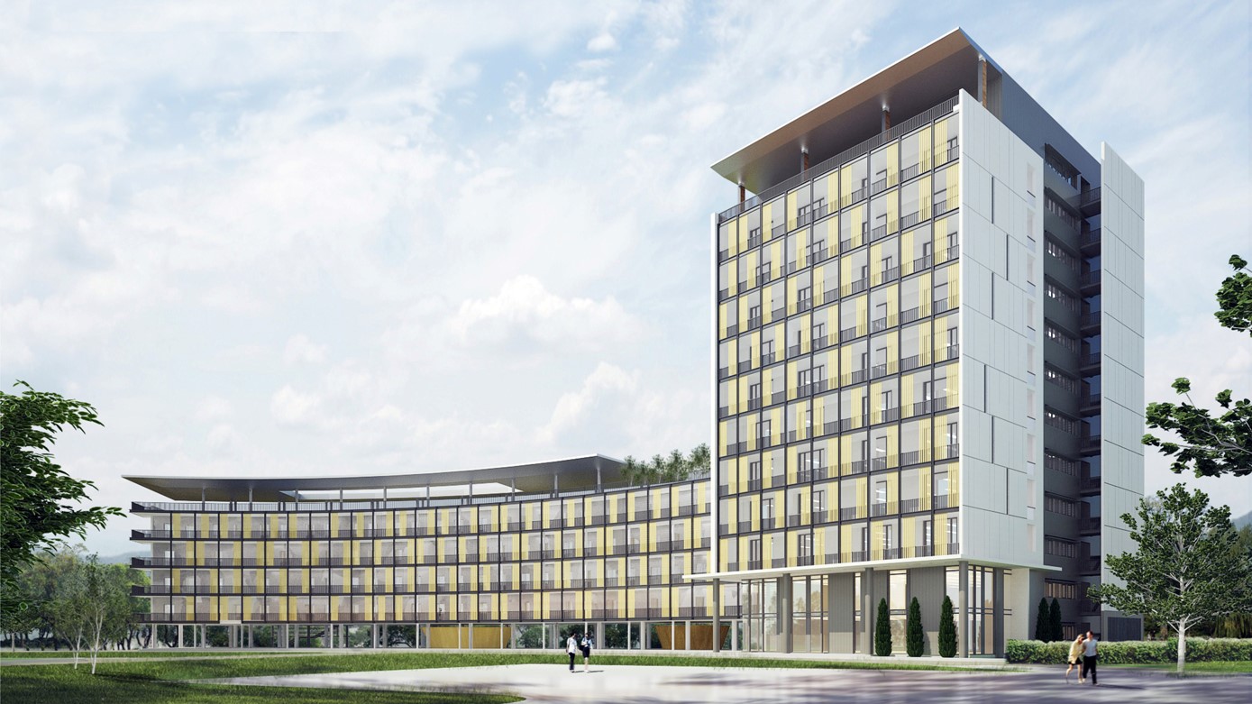 Giảng đường B - Trường Đại học Ngân hàng TP.HCM